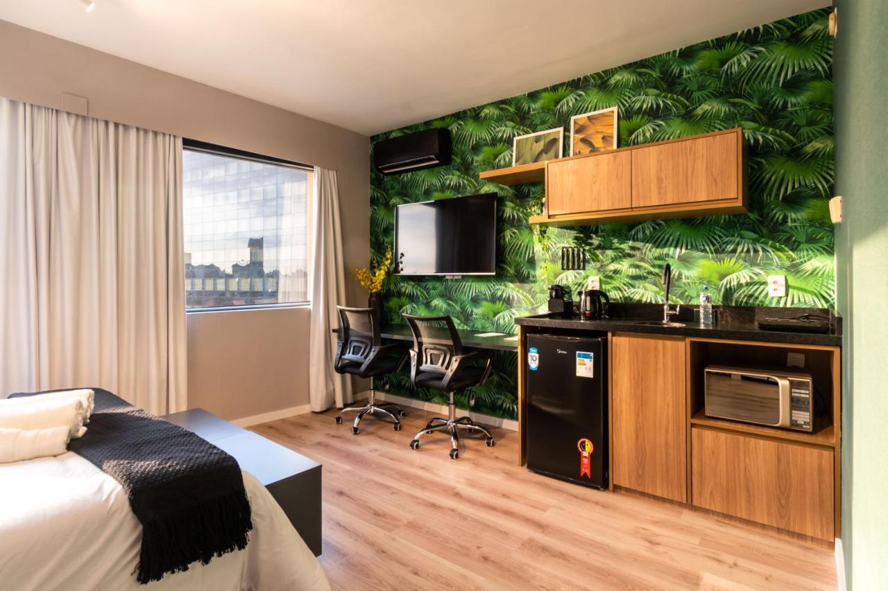 Flat Faria Lima Conforto Com Localizacao Privilegiada Em Pinheiros 圣保罗 外观 照片