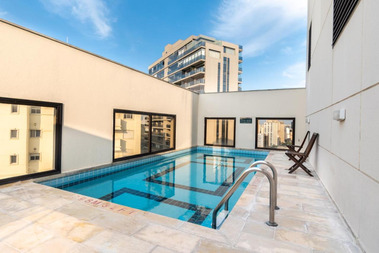Flat Faria Lima Conforto Com Localizacao Privilegiada Em Pinheiros 圣保罗 外观 照片