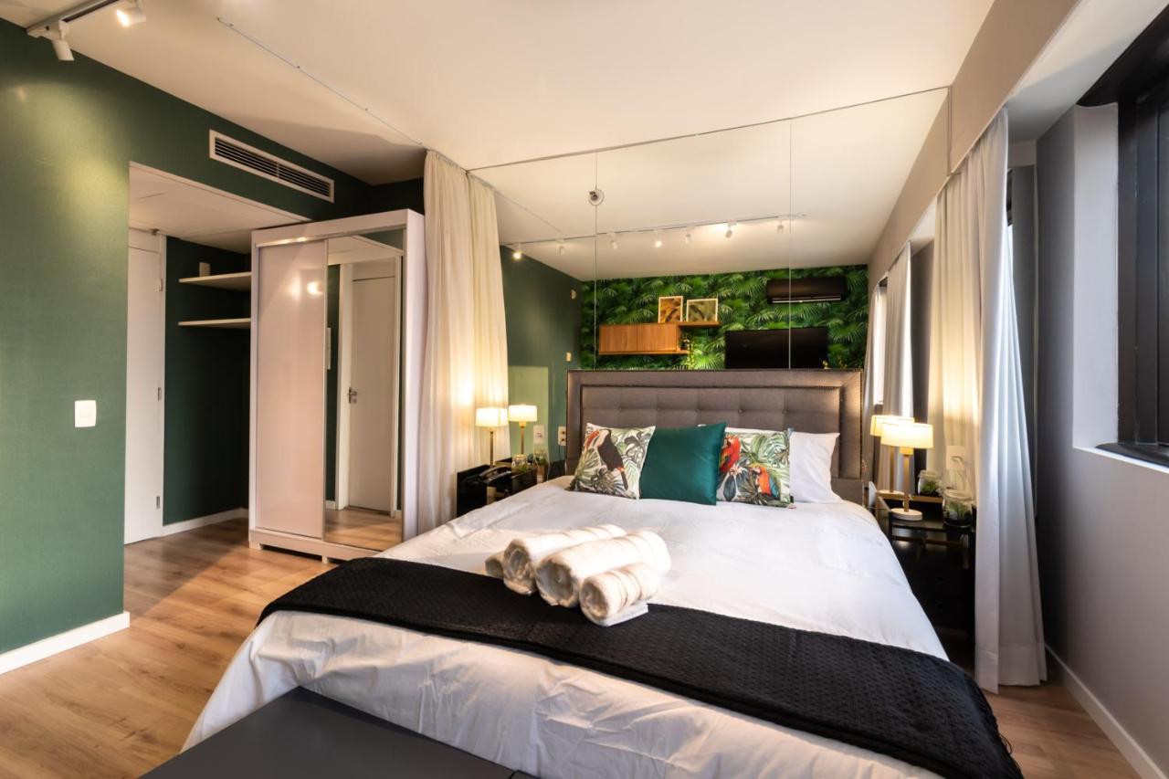 Flat Faria Lima Conforto Com Localizacao Privilegiada Em Pinheiros 圣保罗 外观 照片