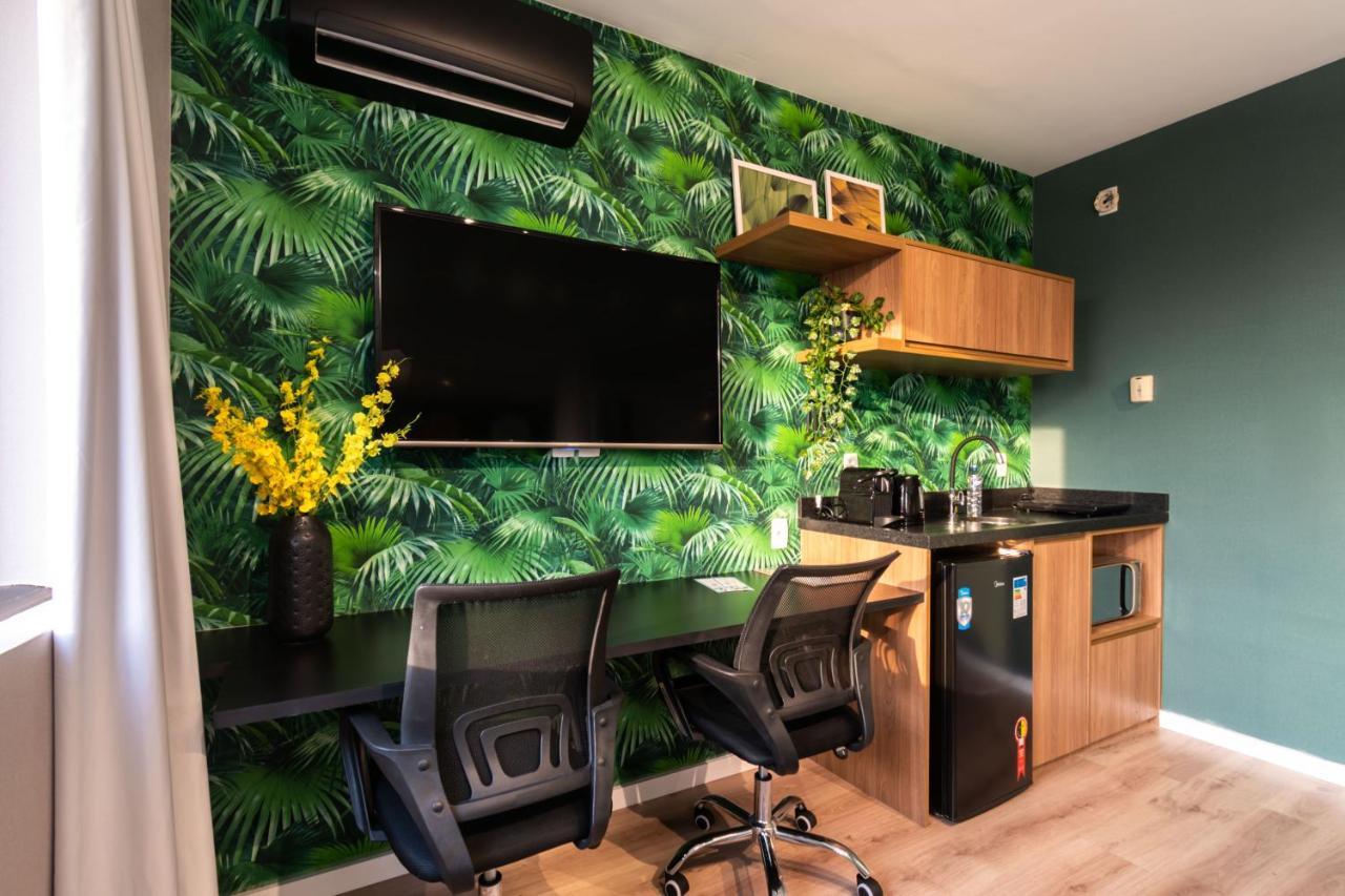 Flat Faria Lima Conforto Com Localizacao Privilegiada Em Pinheiros 圣保罗 外观 照片