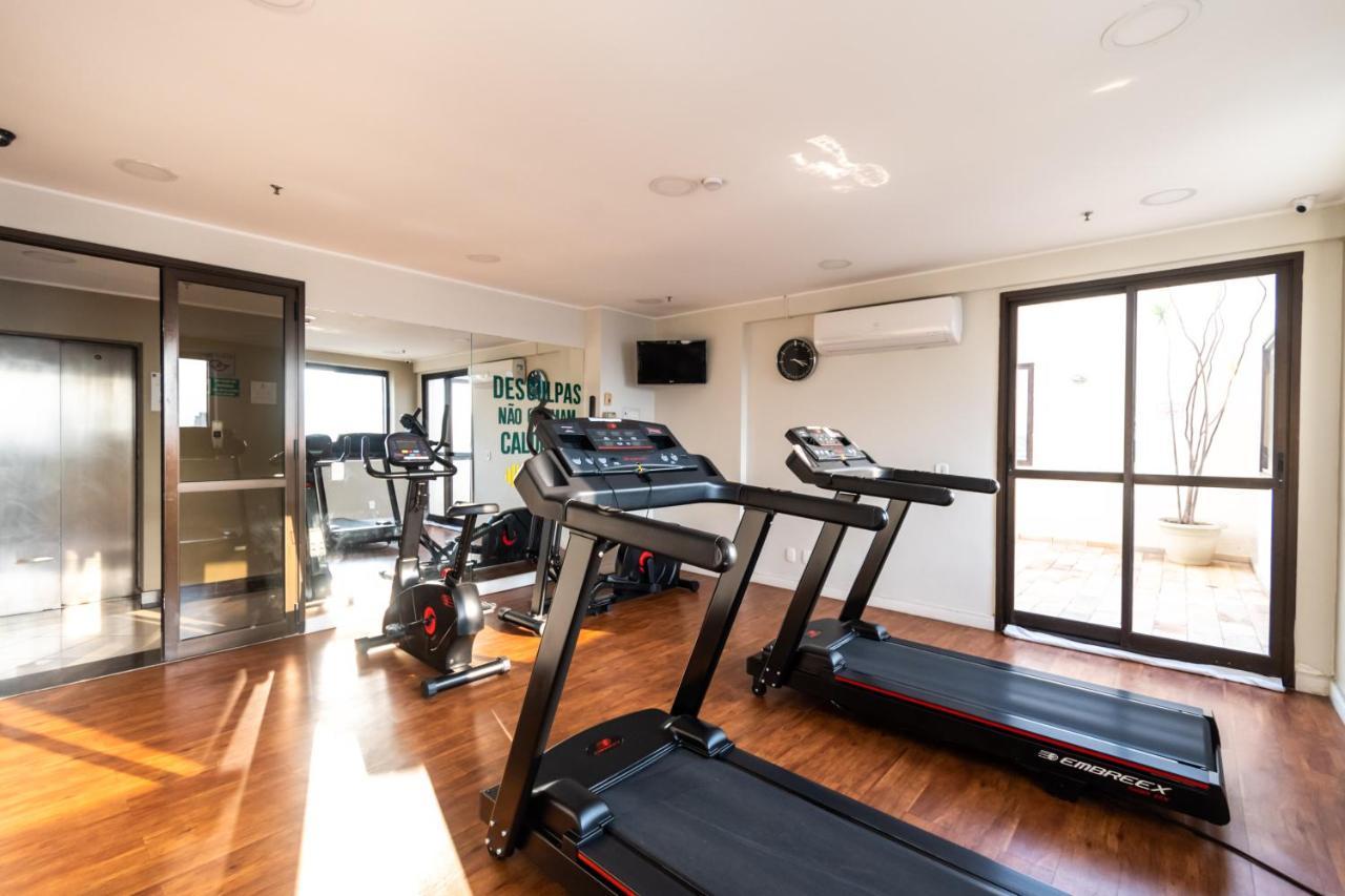 Flat Faria Lima Conforto Com Localizacao Privilegiada Em Pinheiros 圣保罗 外观 照片